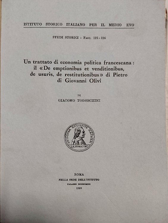 Un trattato di economia politica francescana:il 
