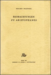 9788884986993-Beobachtungen zu Aristophanes.