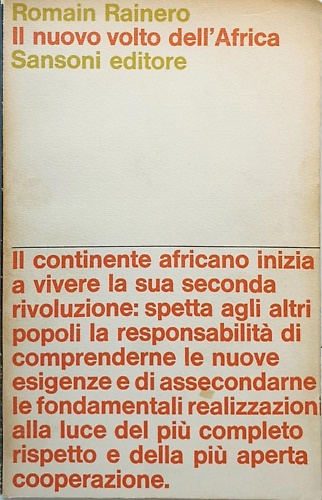 Il nuovo volto dell'Africa. L'Africa dal colonialismo al nazionalismo. Il Risorg