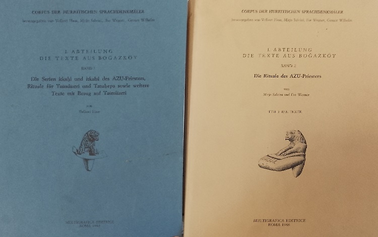 I. Abteilung die Texte aus Bogazköy.
