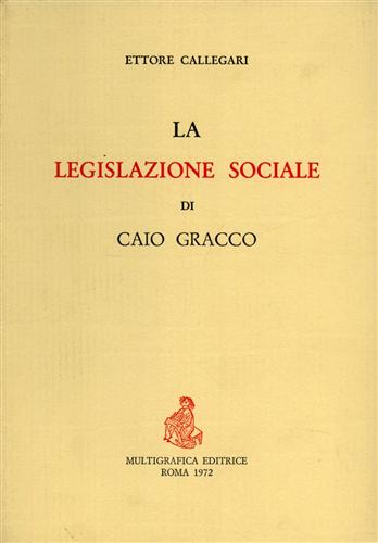 La legislazione sociale di Caio Gracco.
