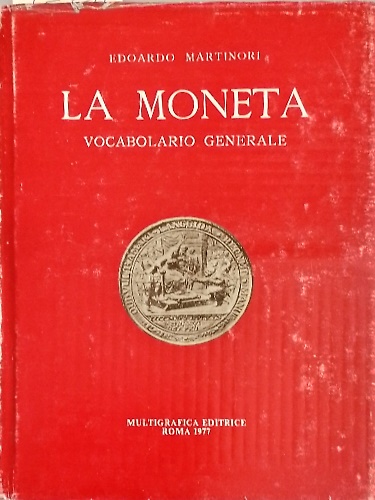9788875970468-La Moneta. Vocabolario Generale.