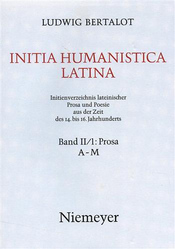 9783484801028-Initia Humanistica Latina.