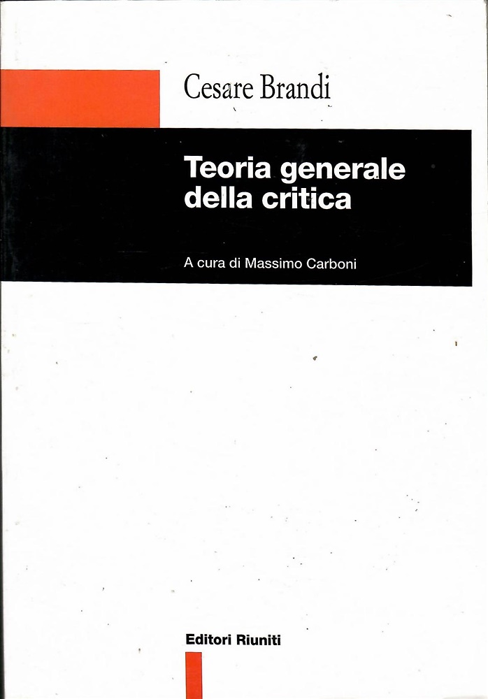 9788835941408-Teoria generale della critica.