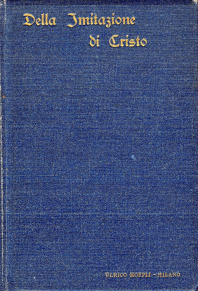 Della imitazione di Cristo.