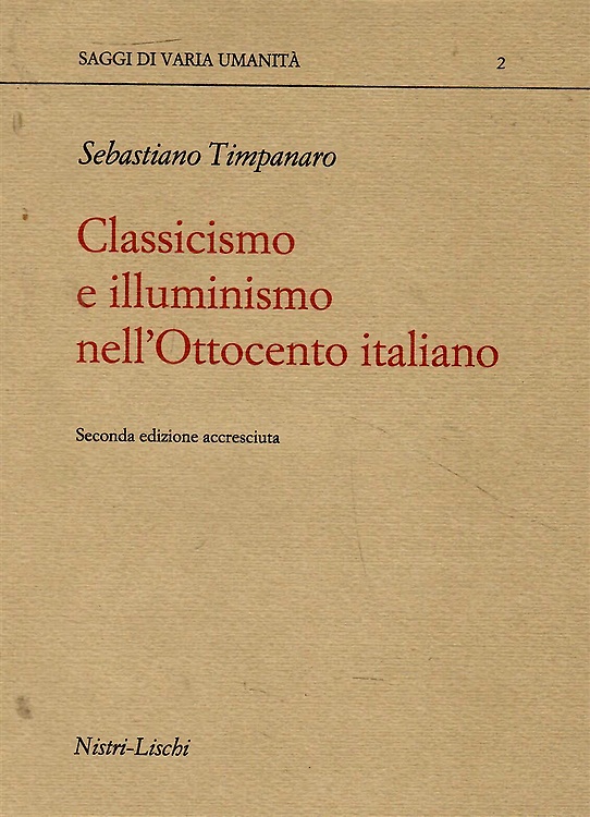 Classicismo e illuminismo nell'Ottocento italiano.