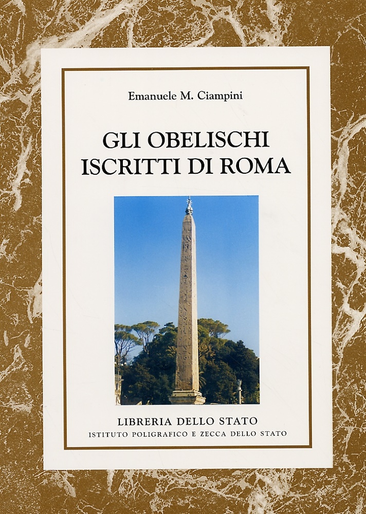 9788824034425-Gli obelischi iscritti di Roma.