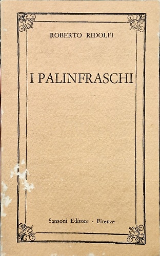 I Palinfraschi.