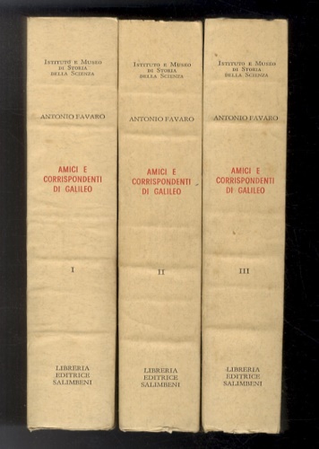 Amici e Corrispondenti di Galileo.