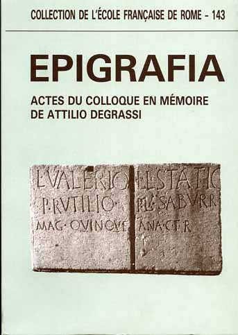 Epigrafia.