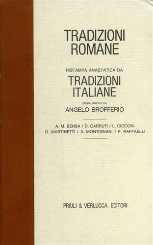 Tradizioni romane.