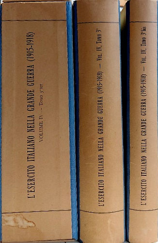 L'esercito italiano nella Grande Guerra (1915-1918).Volume IV le operazioni del