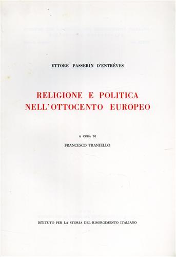 9788885183162-Religione e politica nell'Ottocento europeo.