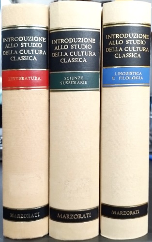 Introduzione allo studio della cultura classica.