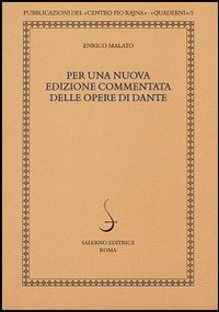 9788884024817-Per una nuova edizione commentata delle opere di Dante.