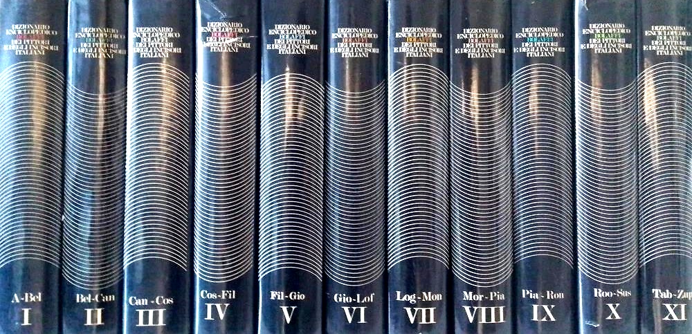 Dizionario Enciclopedico Bolaffi dei pittori e degli incisori italiani A-Z.