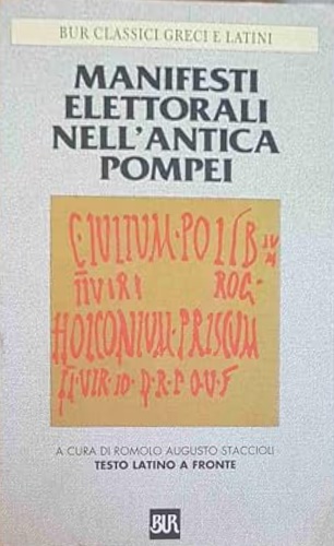 9788817168908-Manifesti elettorali nell'Antica Pompei.