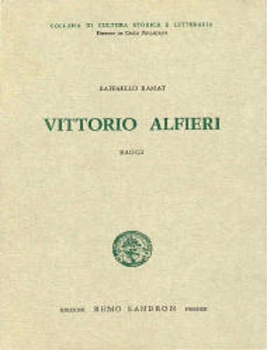 Vittorio Alfieri. Saggi.