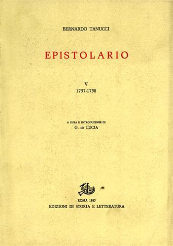 9788884985910-Epistolario. Vol.V: 1757-1758.