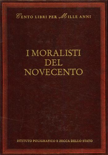 9788824019064-I Moralisti del Novecento. Prosa, narrativa e frammenti della 