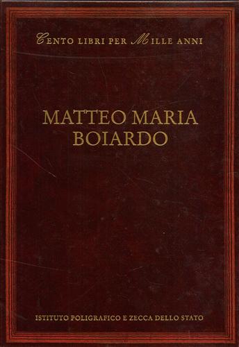 9788824019071-Matteo Maria Boiardo. Dall'indice: Cronologia della vita e delle opere, Bibliogr