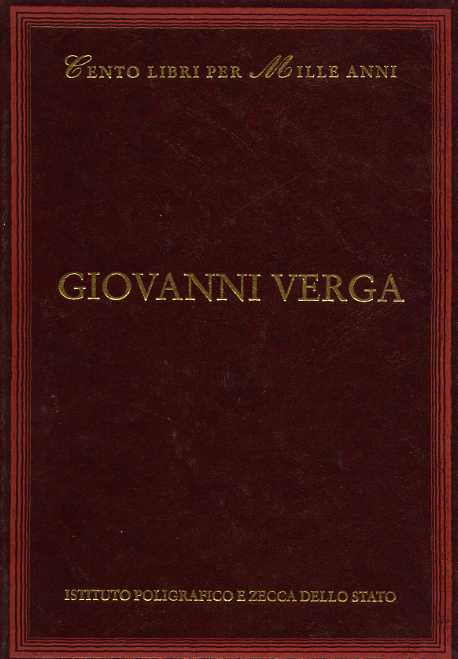 9788824019699-Giovanni Verga. Dall'indice: Cronologia, Vita e opere, Bibliografia, La critica,
