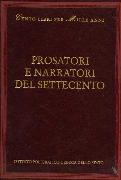 9788824019958-Prosatori e narratori del Settecento. Giustinana Wynne, Filippo Mazzei, Giovanni
