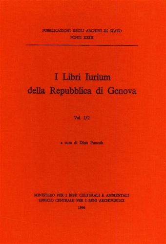 9788871250984-I Libri Iurium della Repubblica di Genova. I/2.