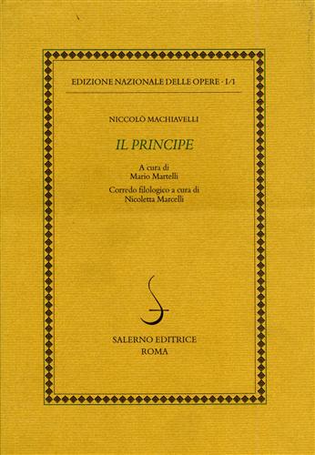 9788884025203-Il Principe.