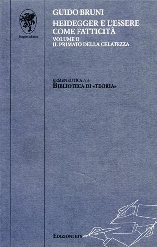 9788846702852-Heidegger e l'essere come fatticità. Volume II: Il primato della celatezza.