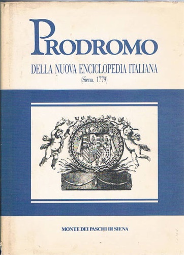 Prodromo della nuova enciclopedia Italiana (Siena, 1779).