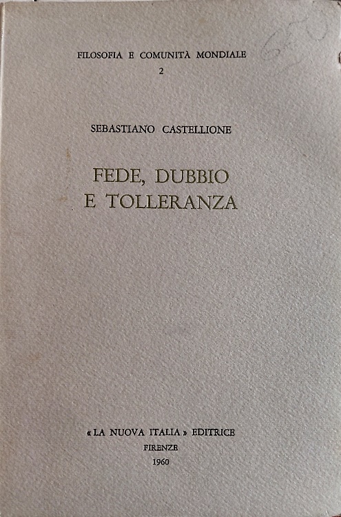 Fede,dubbio e tolleranza.