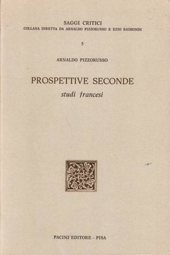 Prospettive seconde. Studi Francesi.