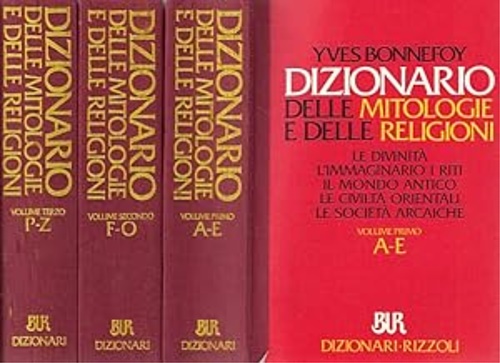 Dizionario delle mitologie e delle religioni.