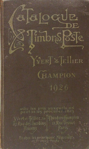 Catalogue de timbres-poste.