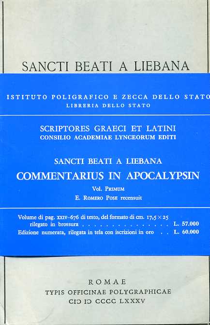 9788824030489-Commentarius in Apocalypsin. Vol.I.