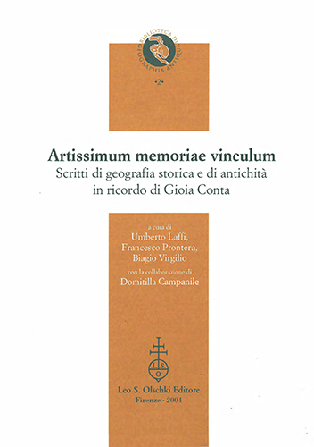 9788822253088-Artissimum memoriae vinculum. Scritti di geografia storica e di antichità in ric