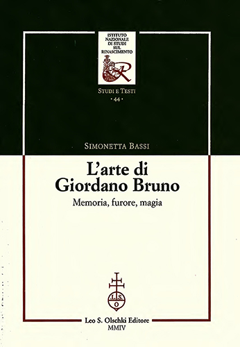 9788822253392-L’arte di Giordano Bruno. Memoria, furore, magia.