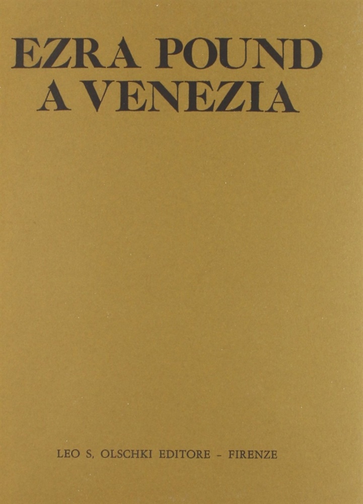 9788822233776-Ezra Pound a Venezia.